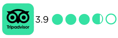 Tripadvisor3.9 rating