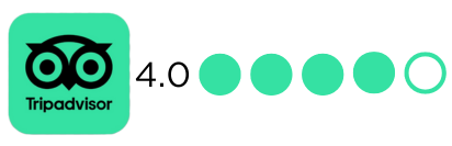 Tripadvisor4.0 rating